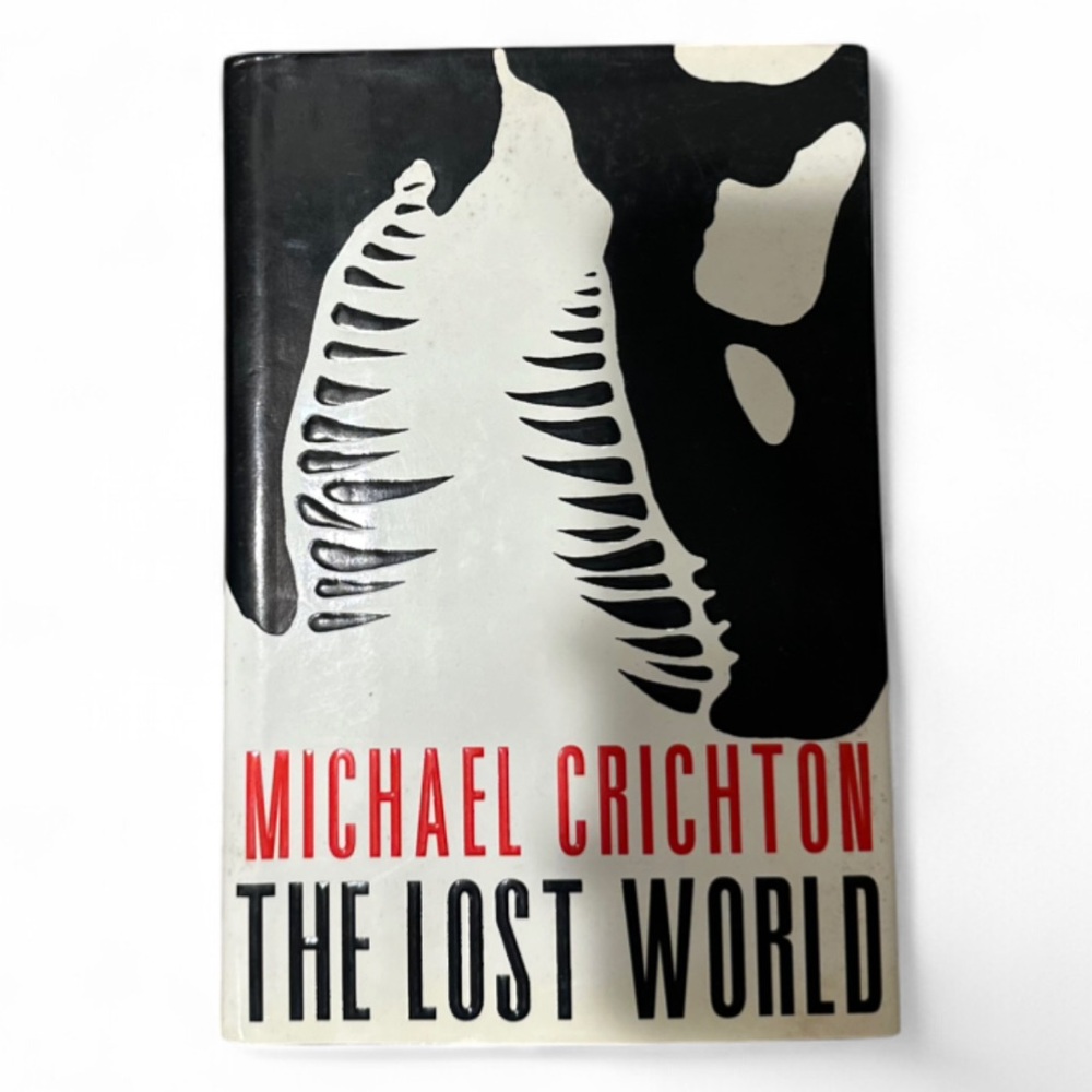 VTG HARDCOVER “The Lost World” by Michael Crichton (1995)